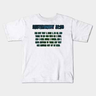 Deuteronomy 32:30 Kids T-Shirt